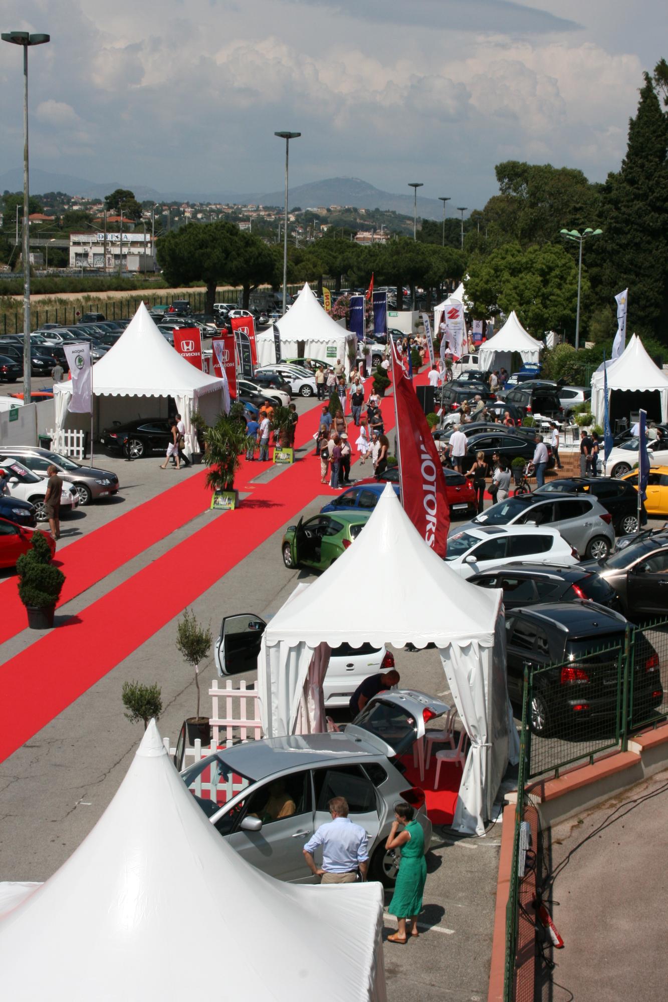 Salon des vignerons à Cagnes sur Mer - salon auto